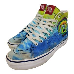 VANS Shoes SPONGEBOB SQUAREPANTS Womens Size 8 Multicolor OFF THE WALL High-Top
